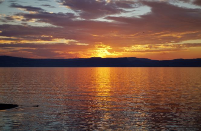 Sea of Galilee Sunset